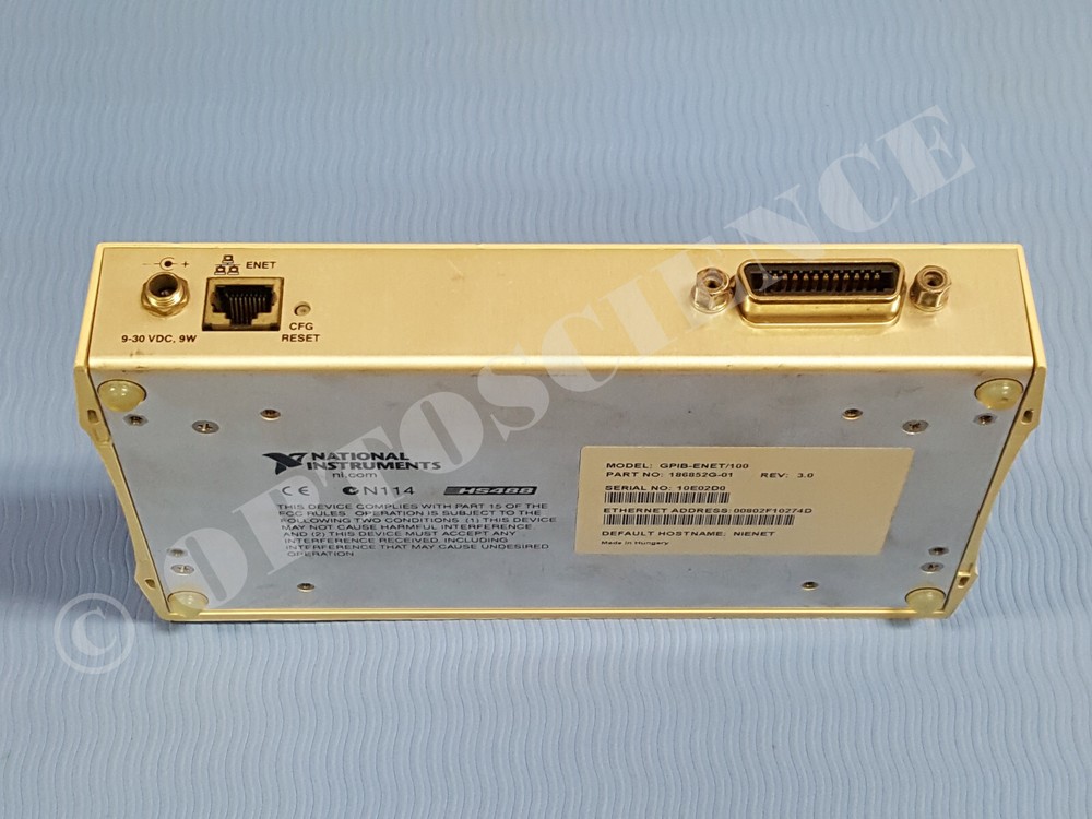 National Instruments NI GPIB-ENET/100 Ethernet GPIB Controller