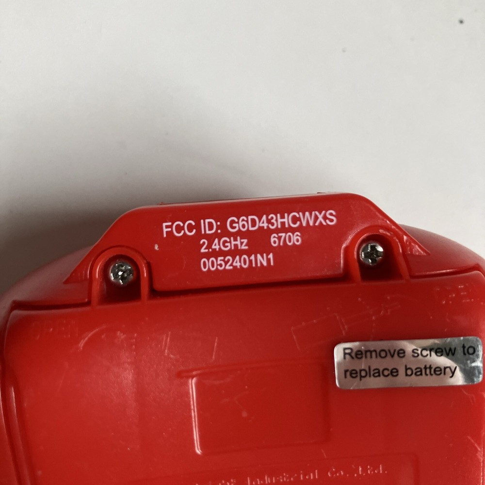New Bright Replacement 2.4GHz Remote Control Red for RC Speedboat Outerlimits