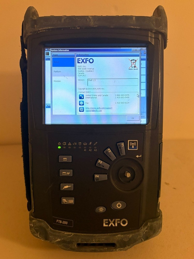 EXFO FTB-200 V2 Mainframe - No Modules
