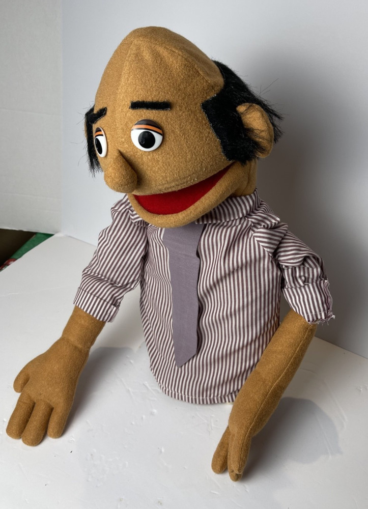 Professional muppet style Puppet Office Guy 14"