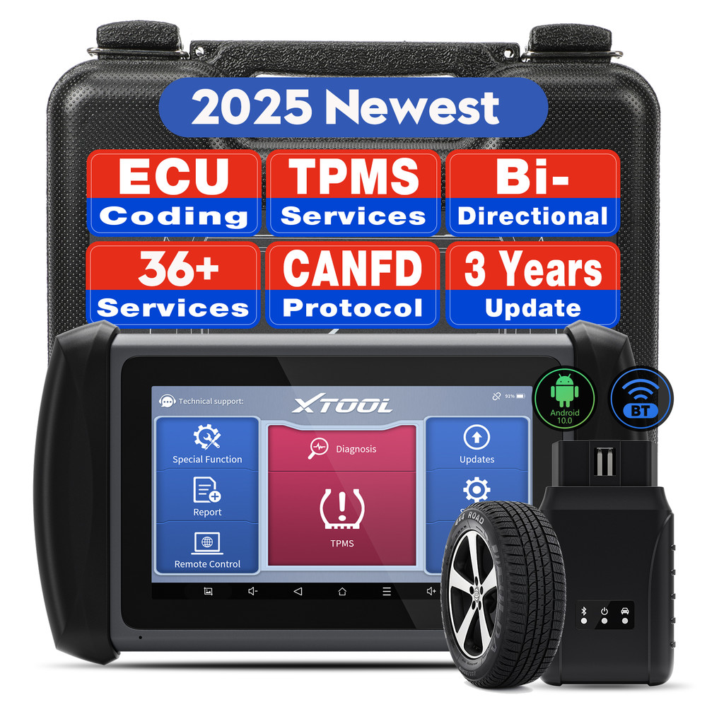XTOOL IP819TP Auto Diagnostic Bi-Directional Tool Key Programmer + TPMS Services