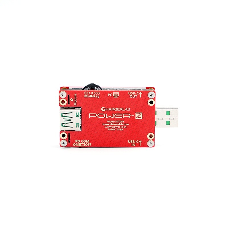 ChargerLAB Power-Z USB PD Tester KT002 Voltage Deception Instrument Testing Tool