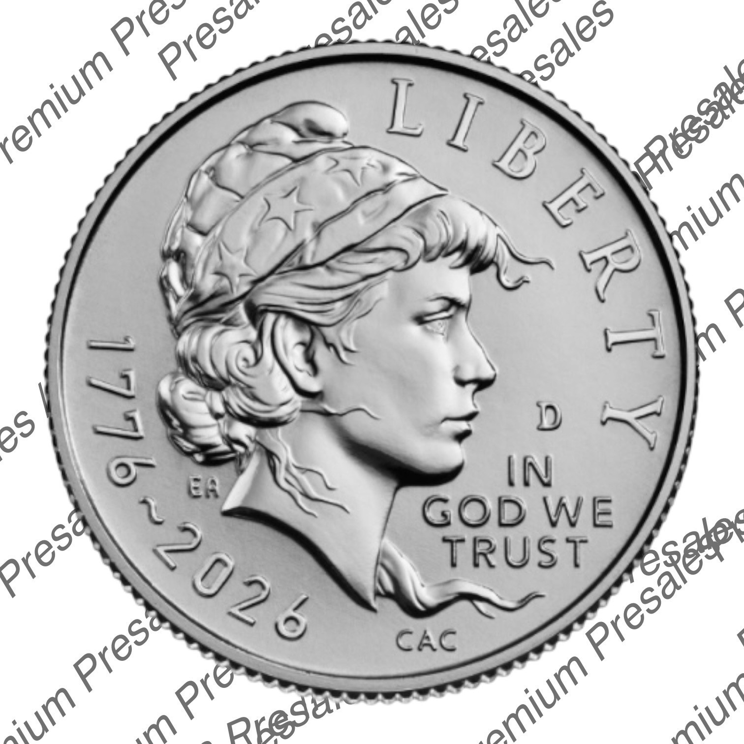 (2 COINS) 1776-2026 P&D SemiQ Emerging Liberty Dimes PRESALE !! Ships 3rd