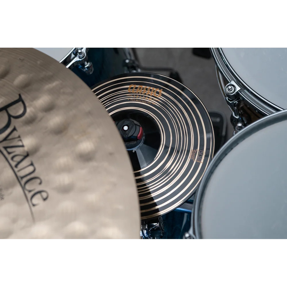 Meinl Classics Custom Dark Micro Stack Hi Hat Cymbals 8"