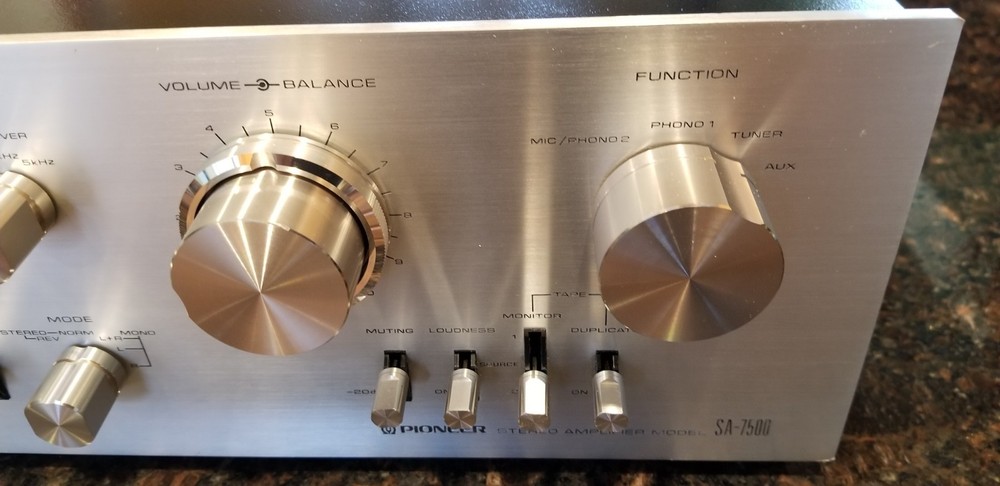 Pioneer SA-7500 Integrated Amplifier - Fully Serviced & Recapped