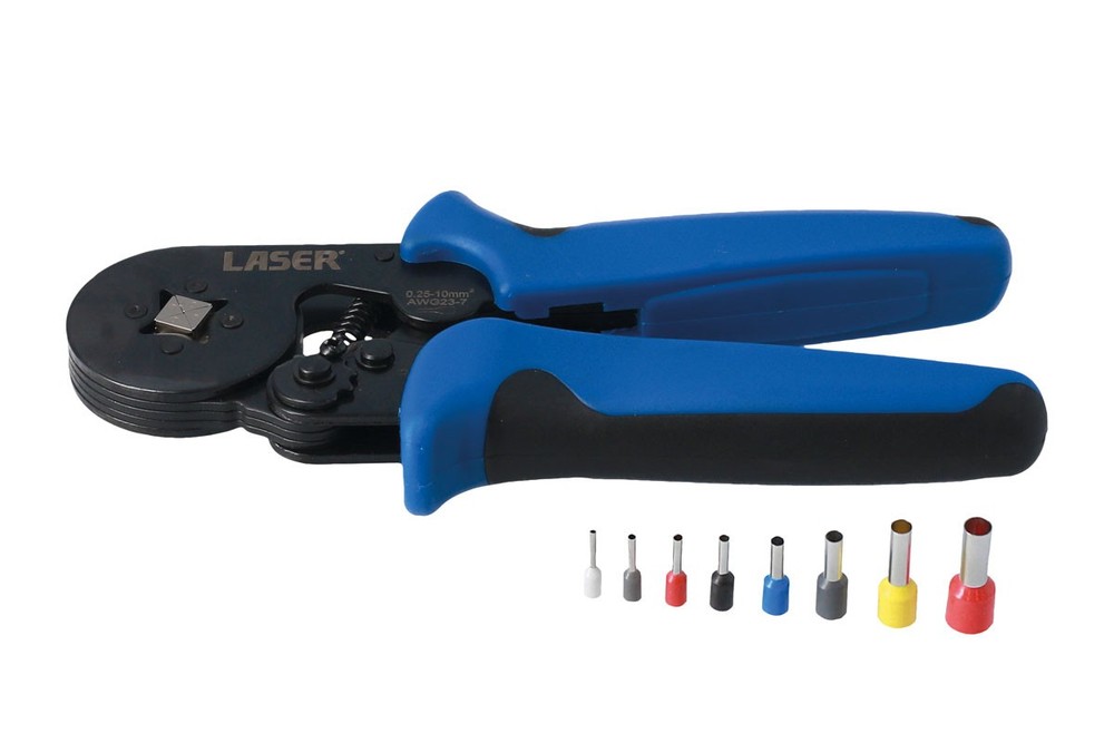 Laser Tools Wire Ferrule Crimp Connector & Plier Set 8592