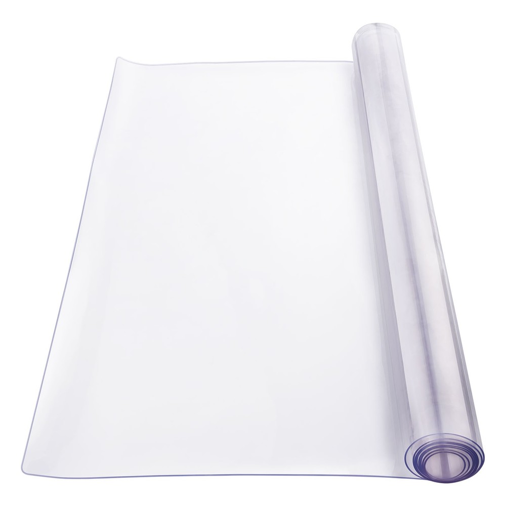 VEVOR PVC Table Protector 40x80 Inch Clear Plastic Desk Protector 2.0mm Thick