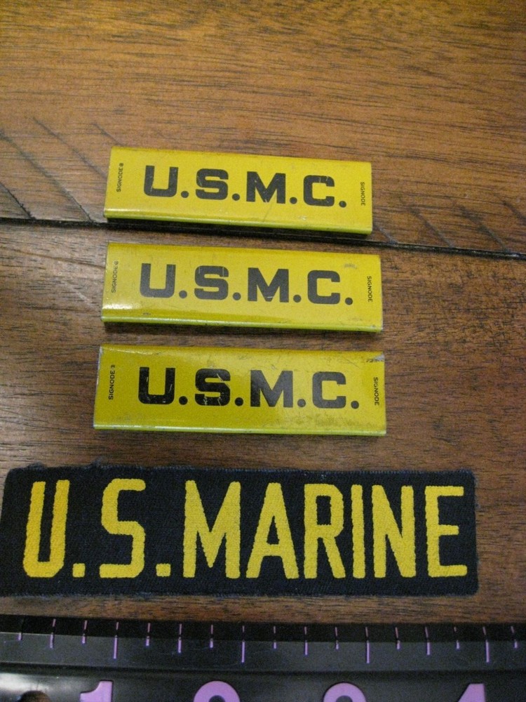 USMC Marine Corps WW II Insignia Military World war two