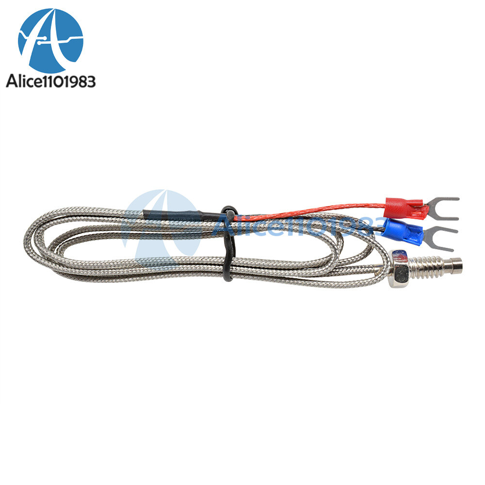 1M 3.3ft K Type Thermocouple Control Temperature Controller 0-800C Sensor Probe