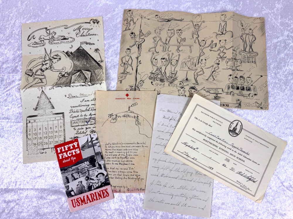 WWII USAAF – AIRWAYS COMMUNICATIONS SYSTEM GROUPING – UNIFORM, MEDALS & DOCS