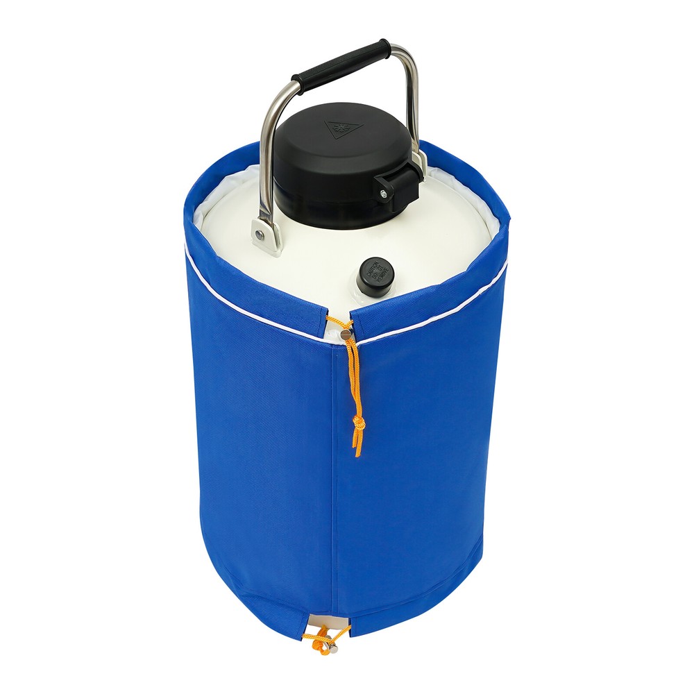 Liquid Nitrogen Tank Tabletop Nitrogen Cryogenic Container 10L/2.64 Gallons
