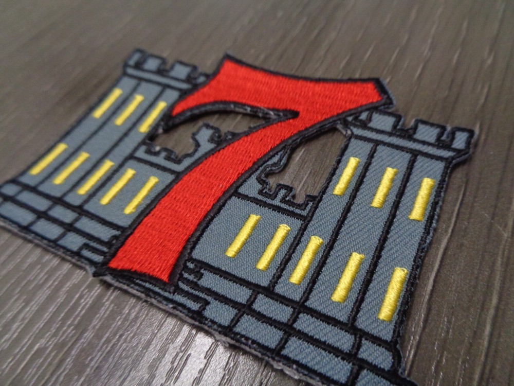 US MARINE 7TH ENGINEER BRIGADE PATCH USMC LARGE 3.5 INCH