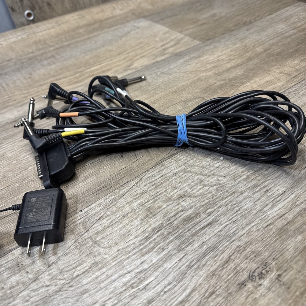 Alesis Nitro DM7X Drum Module Brain w/ Snake Cables & AC Adapter