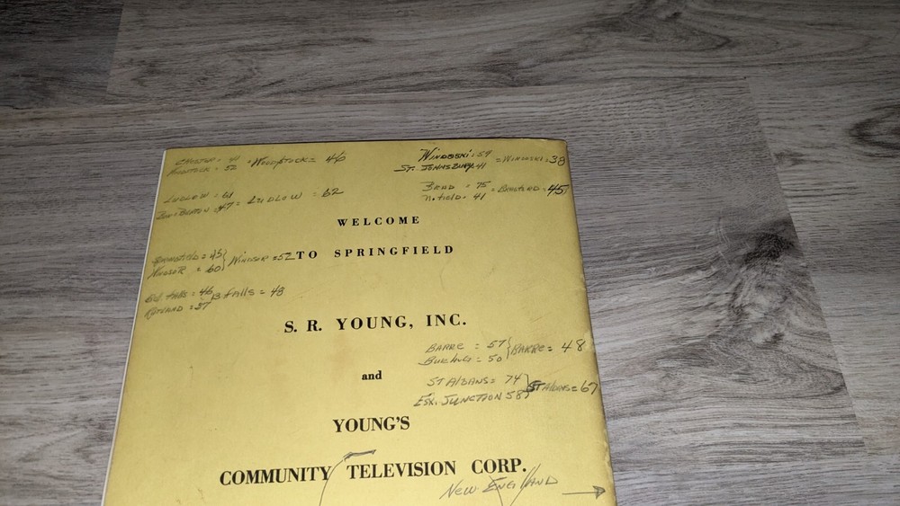 Vermont Large Intermediate State Basketball Tournament Program