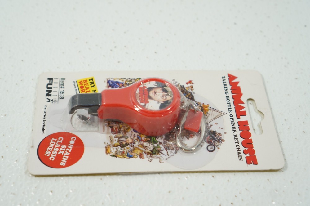 Animal House Talking Bottle Opener Basic Fun 2006