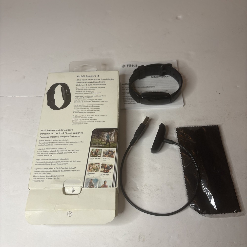 fitbit inspire 2 new/opened Box