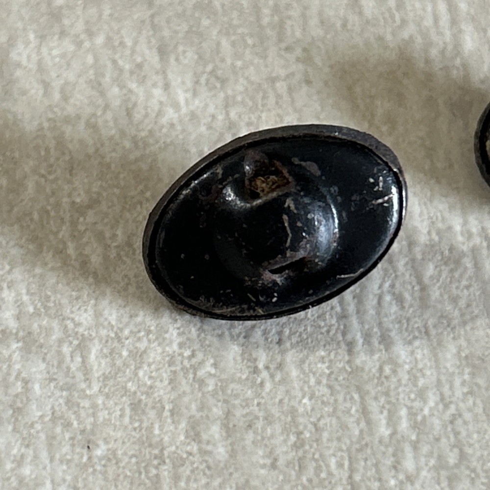 (6) Antique Buttons Unique 3 Patterns