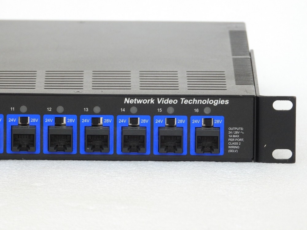 NETWORK VIDEO TECHNOLOGIES NV-16PS10-PVD POWER SUPPLY CABLE INTEGRATOR HUB