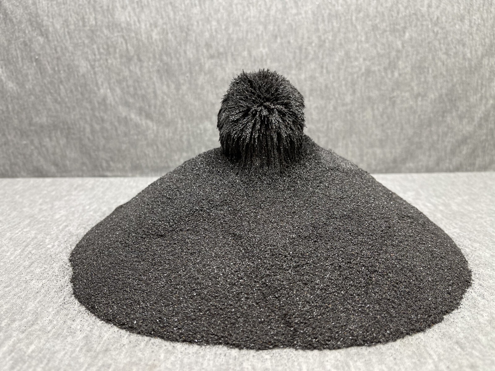 Dark Iron Sand, Magnetic Sand, Magnetite Sand, Refined Black Sand, 5 Pounds