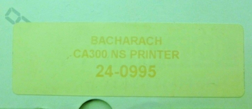 BACHARACH 24-0995 CA300 PRINTER NS