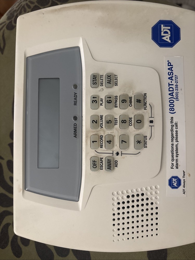 ADT 6150ADT Security System Keypad