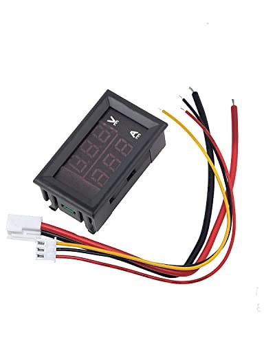 5PCS 0.28" Digital Volt Amp Voltmeter Ammeter Meter DC 100V 10A 3 Bits
