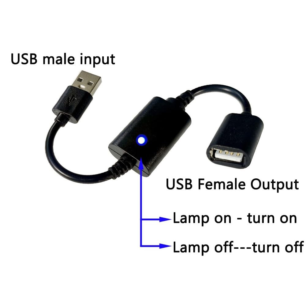 DC 5V USB Wireless Remote Control Switch Driver Power ON Off for Light, Strip...