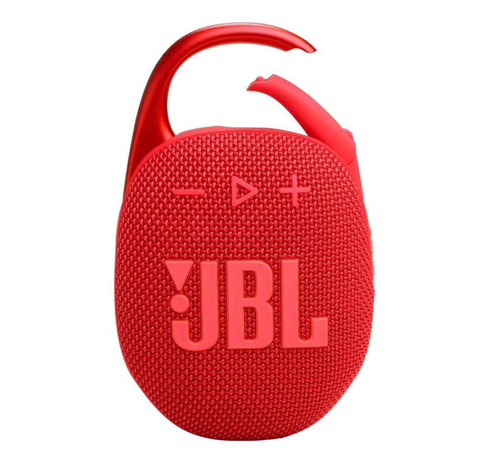 JBL Clip 5 RED Portable Bluetooth Speaker