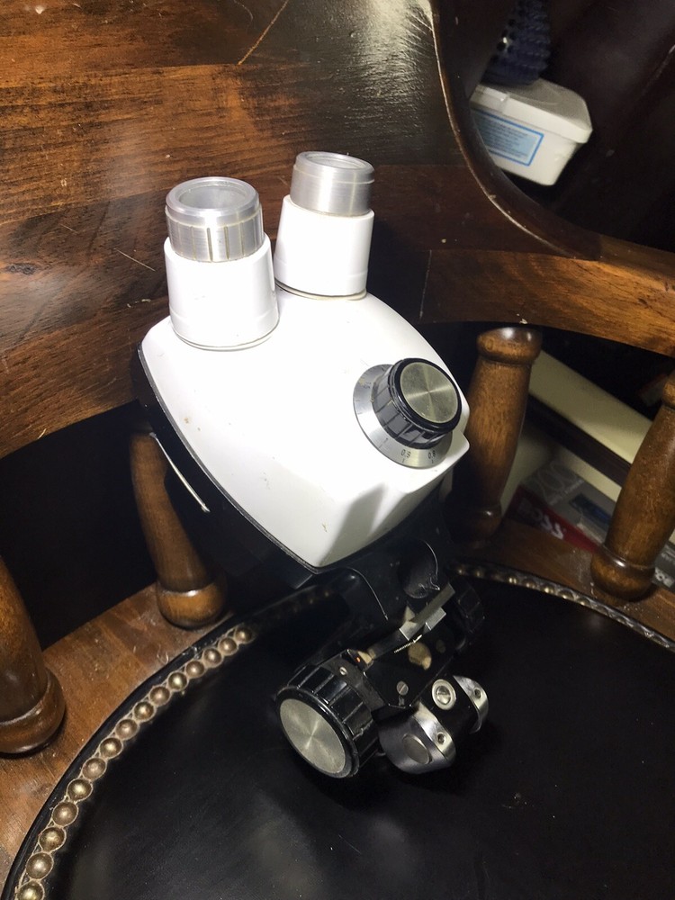 RARE McBain Microscope Head With Original Mount (Great Condition)