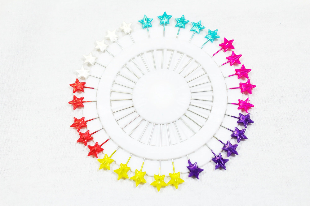 Long Hijab Pins- Stars