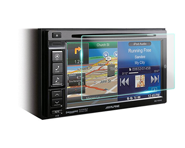 Crystal Clear Screen Protector for Alpine INE-W940 In-Dash Navigation