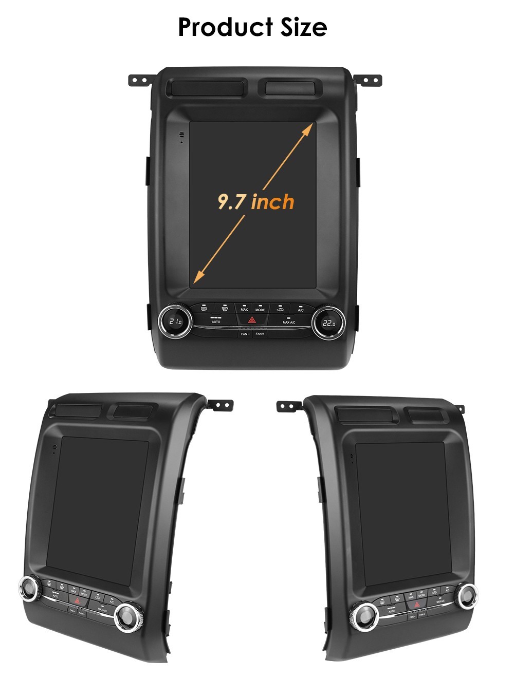 For Ford F150 2009-2014 9.7" Android 14 Carplay Car Stereo Radio GPS Navi 2+32GB