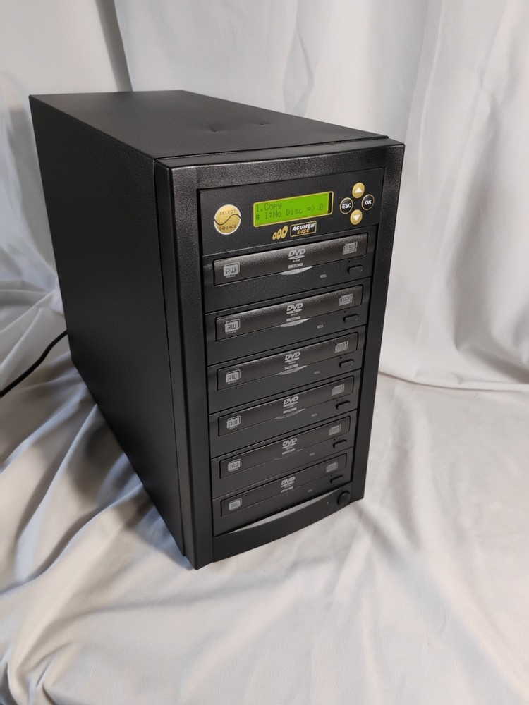 Acumen Disc 1-to-5 Standalone DVD/CD Duplicator Tower - Tested & Working.
