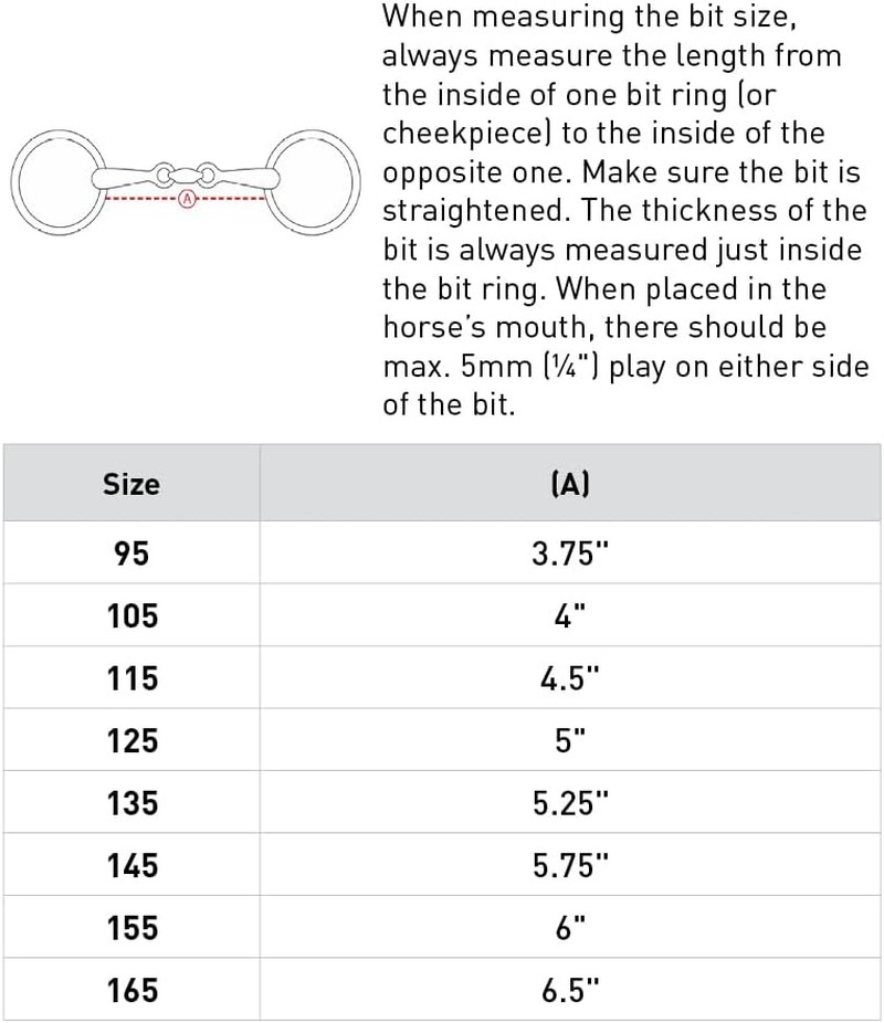 Jointed Loose Ring Snaffle Bit