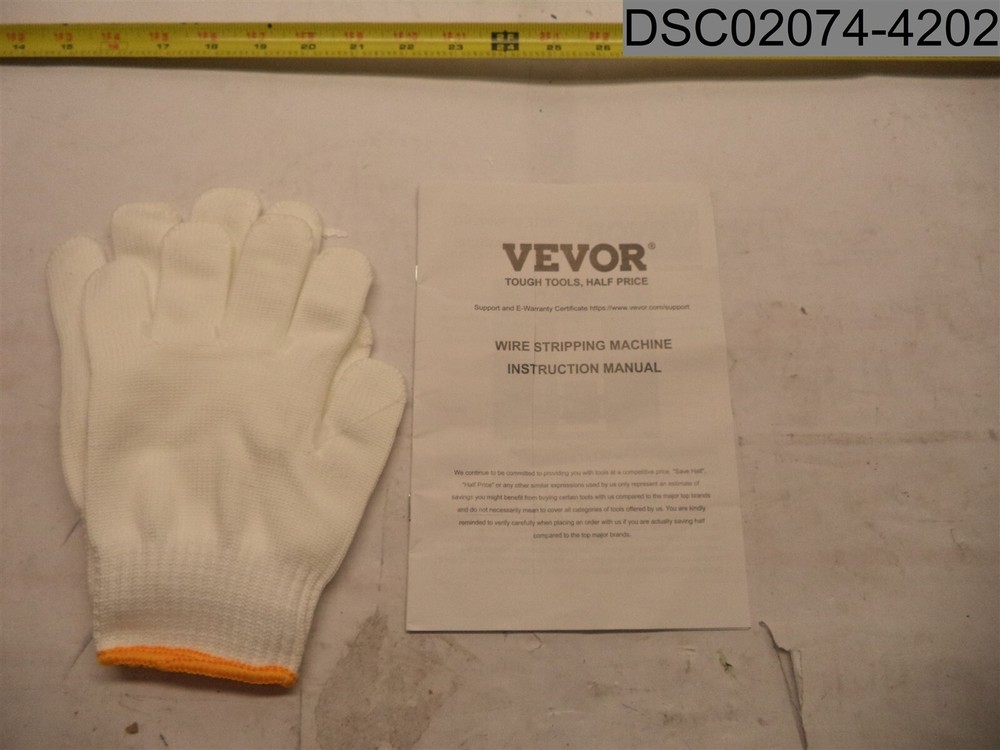 Vervor Wire Stripping Machine, Model: SD-25