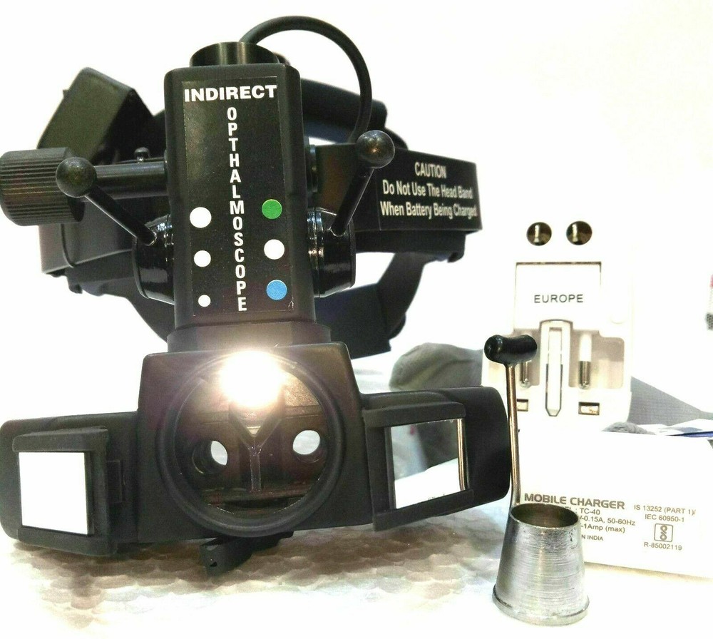 Indirect Ophthalmoscope Wireless Rechargeable Optometry