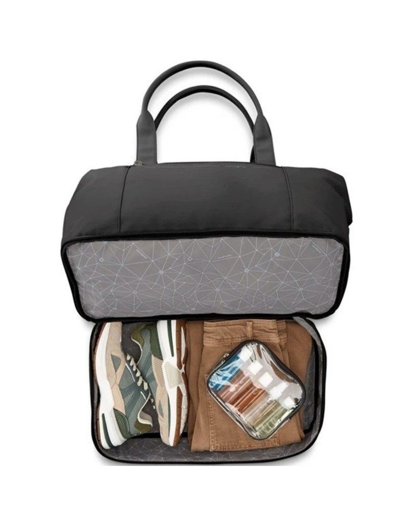 SAMSONITE Better than Basic Drop Bottom Weekender Duffel Vintage BLACK