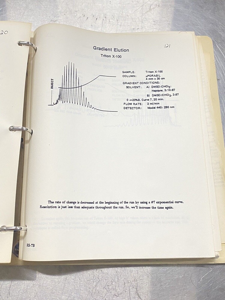 Waters Liquid Chromatography School - Users Guide / Instructions Manual