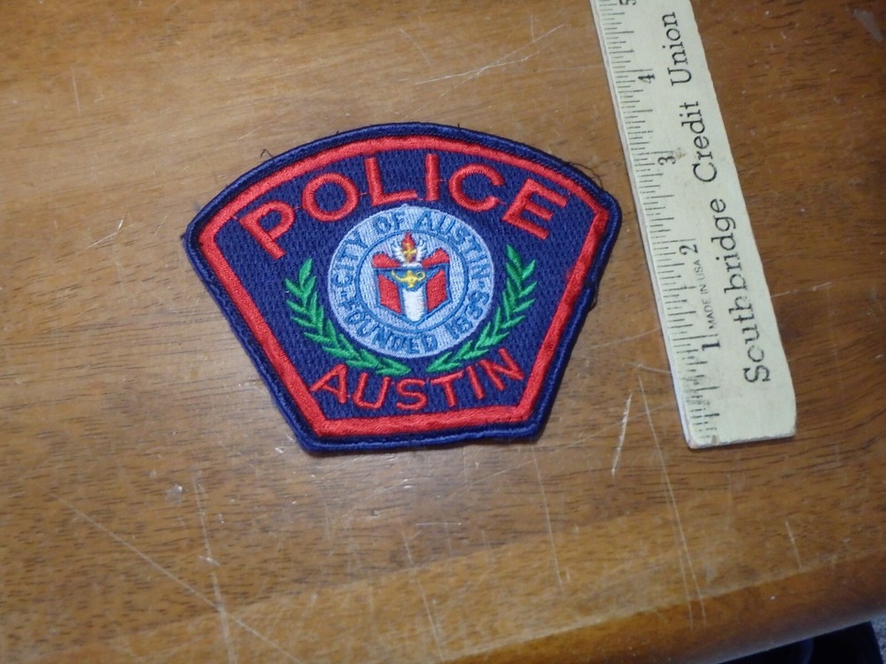 AUSTIN TEXAS VEST OBSOLETE PATCH  PATCH BX AAA#4