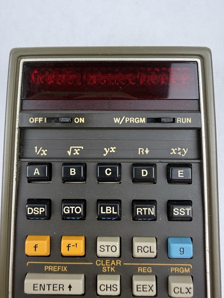 Hewlett Packard HP-65 Calculator W/ Case, Cards/ Programs, Manuals, Charger ++