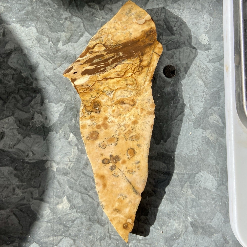 Unique Picture Jasper Rough Slab 1.07 Oz