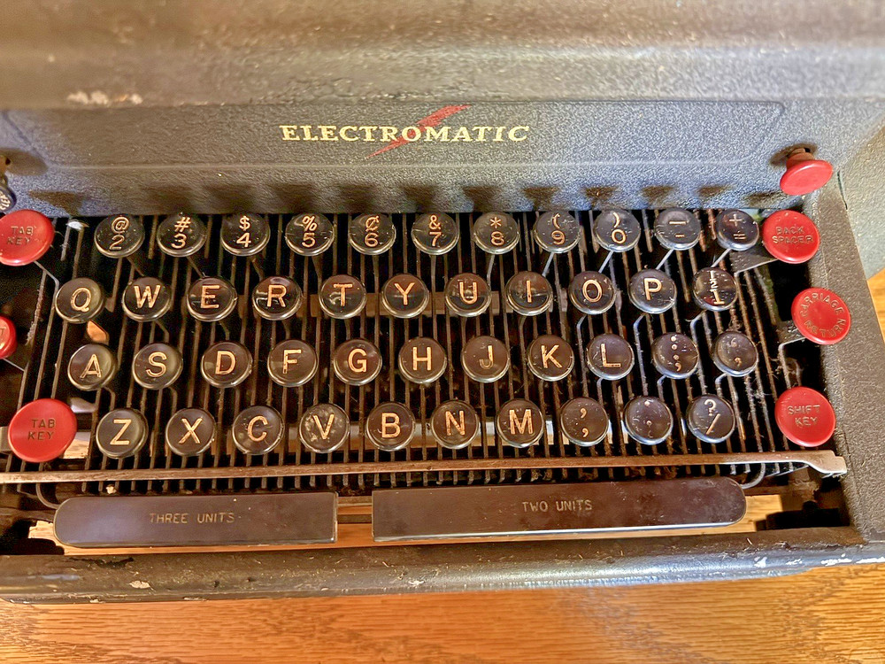 Electromatic Electric Typewriter Model A (1) - IBM - works