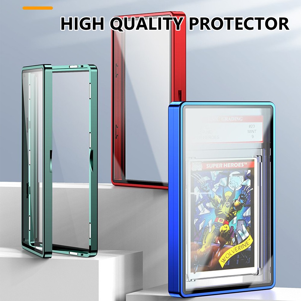 Graded Cards Protector Stackable Magnetic Trading Cards Case for BGS/PSA Slabs