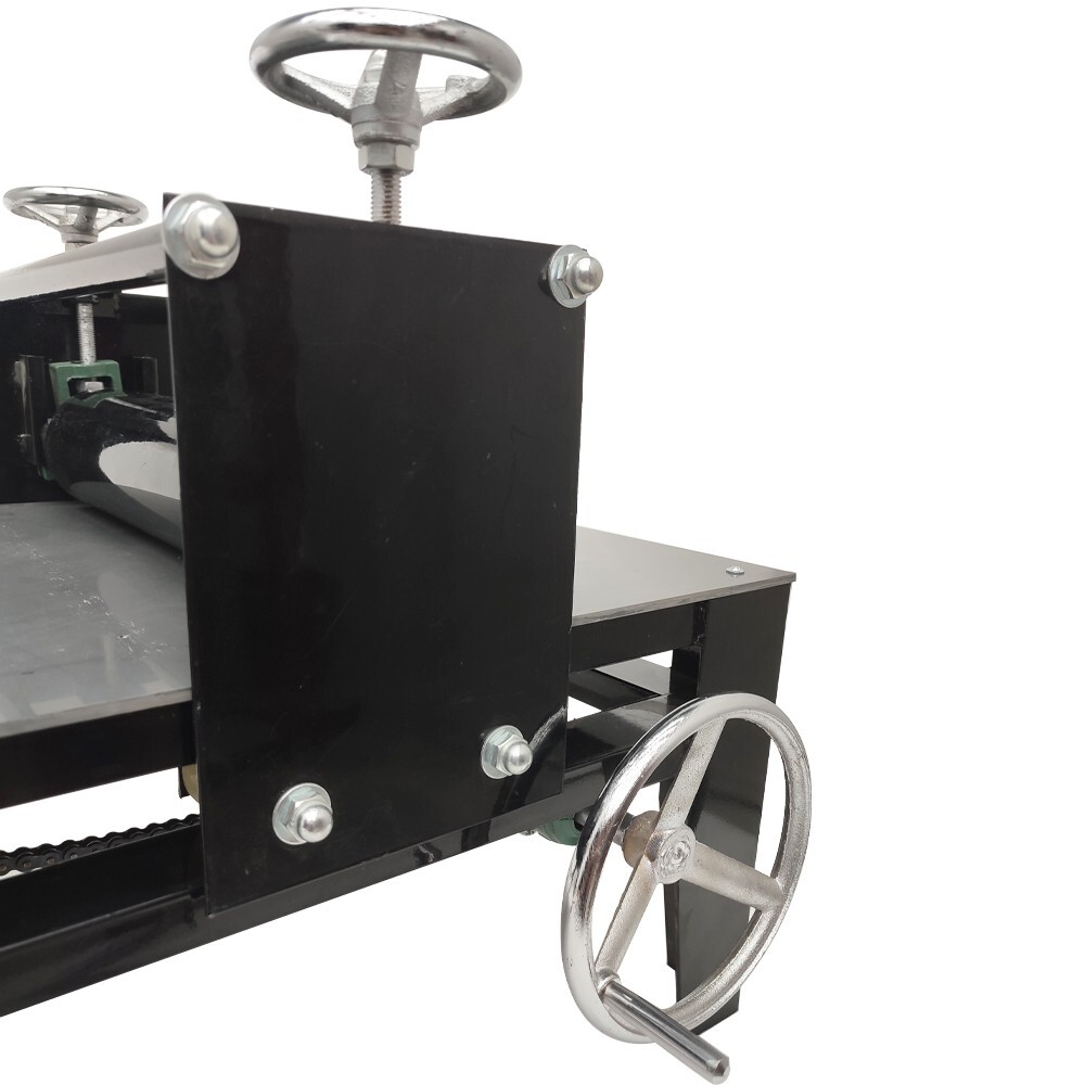 Ceramic Clay Plate Machine Manual Pottery Making Machine Adjustable Slab Roller