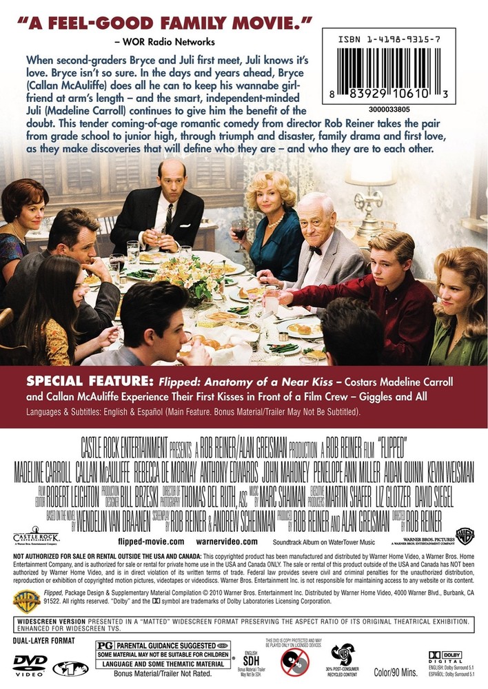 Flipped DVD Madeline Carroll NEW