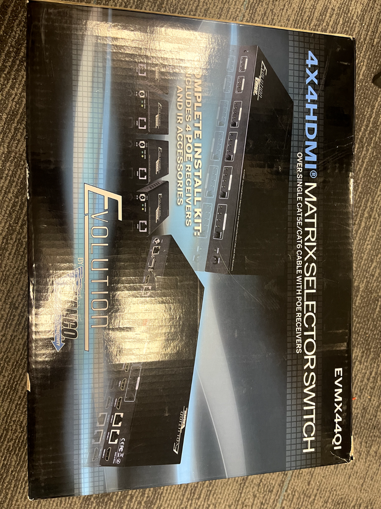 Vanco Evolution 4x4 HDMI Matrix Switcher