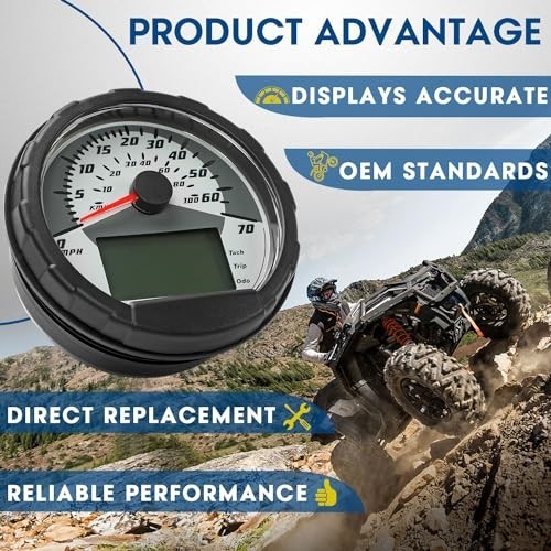 For Polaris Sportsman 400 500 600 700 800 Speedometer Cluster Assembly 3280431