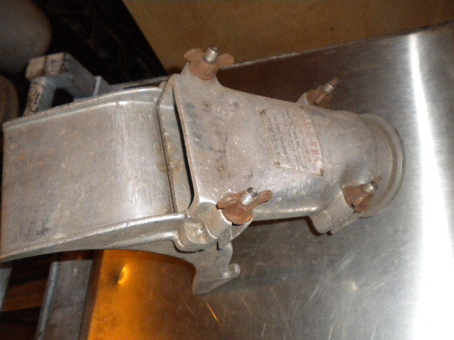 Part for Hand-E-wrap molding machine / cube steak grinder attachment -NEED SOLD