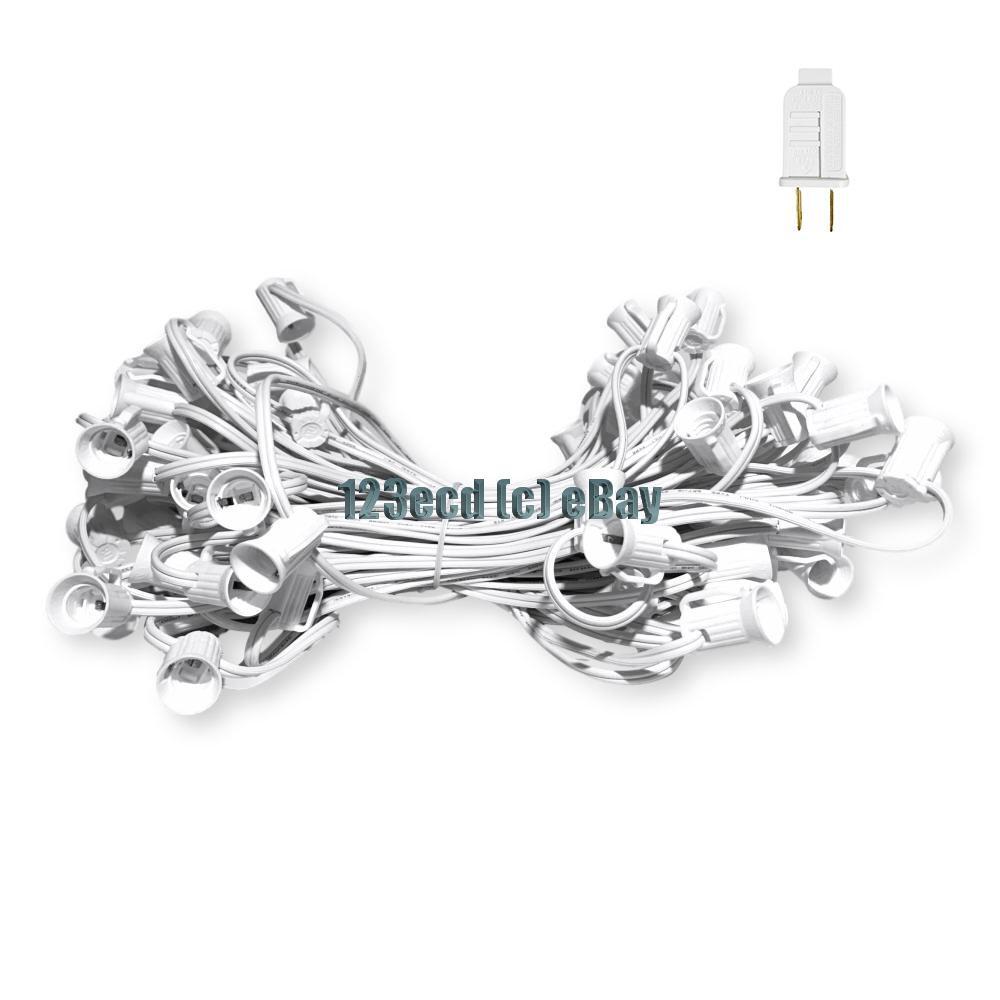 White C7 100ft Light String SPT-1 - Lights
