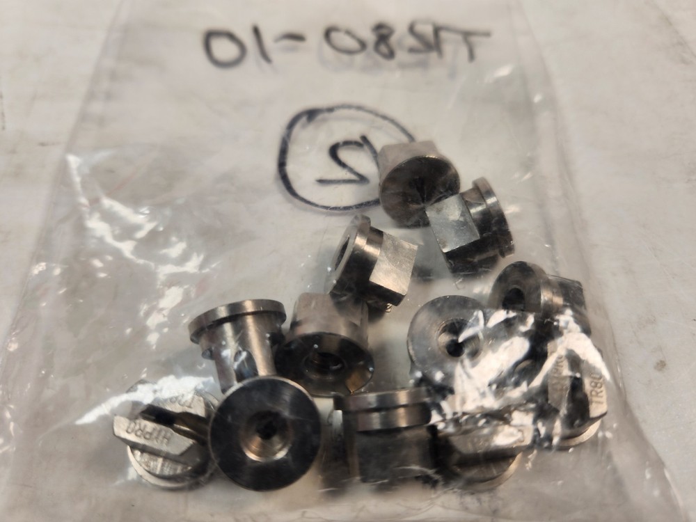 (12) Hypro TR80-10 Total Range Flat Fan Spray Nozzle Insert